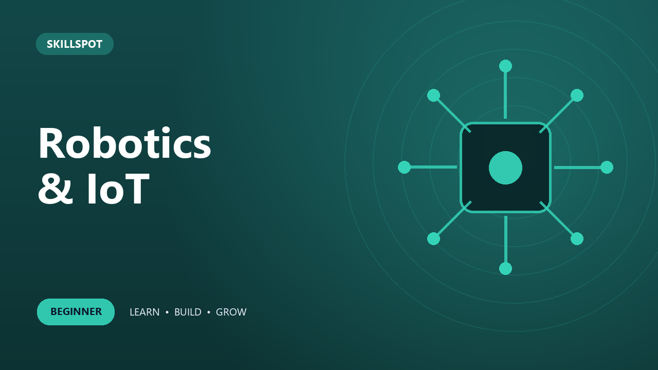 Robotics & IoT course cover