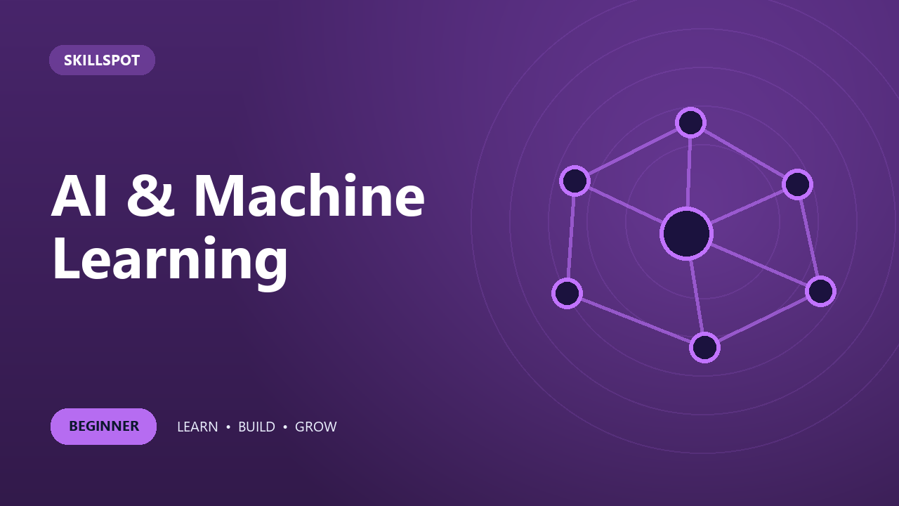 AI & Machine Learning course cover
